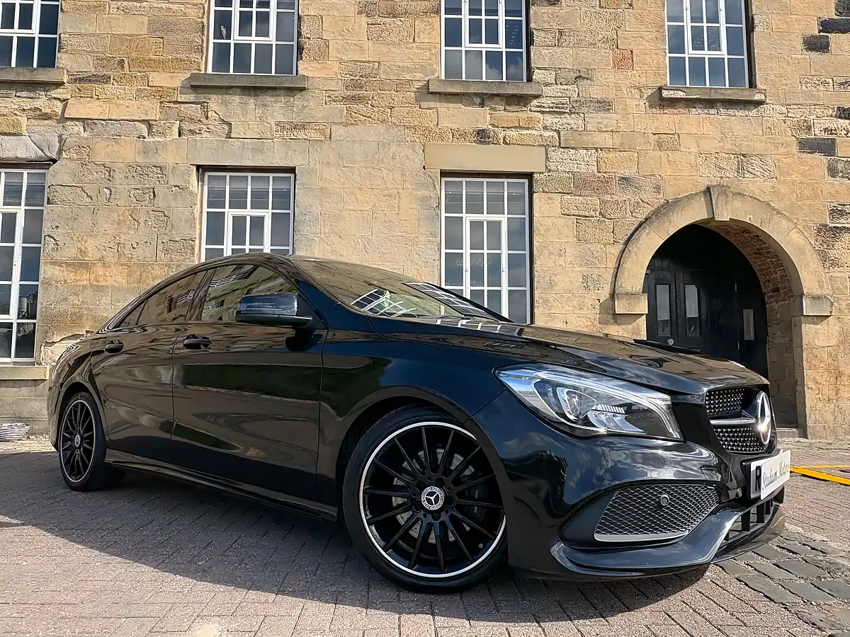 Used 2018 Mercedes-Benz Cla AMG Line Night Edition Black - Interior and Exterior details 4