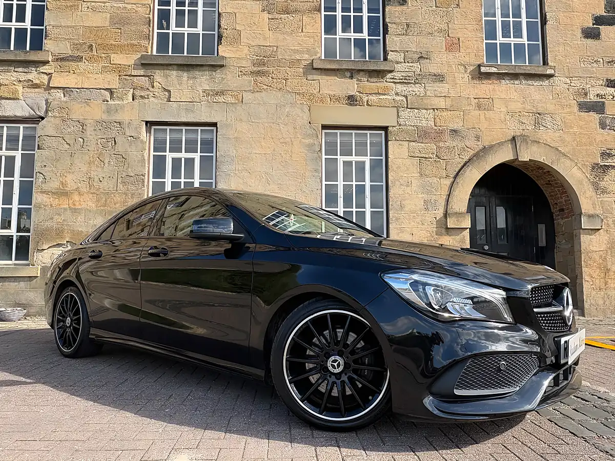Used 2018 Mercedes-Benz Cla AMG Line Night Edition Black - Interior and Exterior details 5