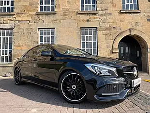 Used 2018 Mercedes-Benz Cla AMG Line Night Edition Black - Interior and Exterior details 6