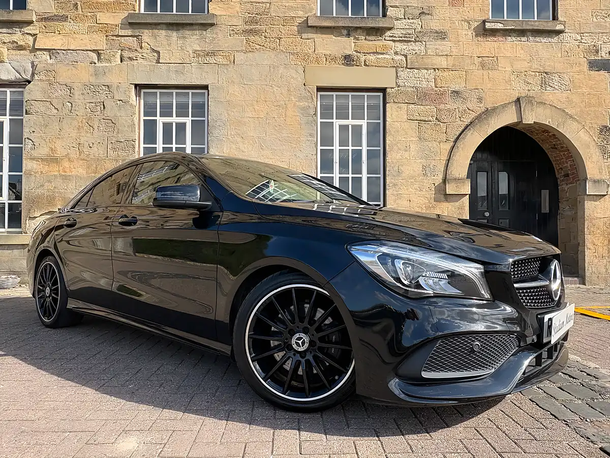 Used 2018 Mercedes-Benz Cla AMG Line Night Edition Black - Interior and Exterior details 7