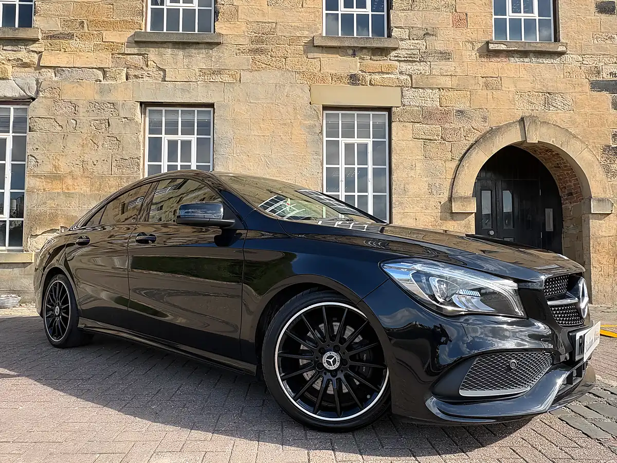 Used 2018 Mercedes-Benz Cla AMG Line Night Edition Black - Interior and Exterior details 8