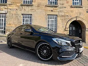 Used 2018 Mercedes-Benz Cla AMG Line Night Edition Black - Interior and Exterior details 9