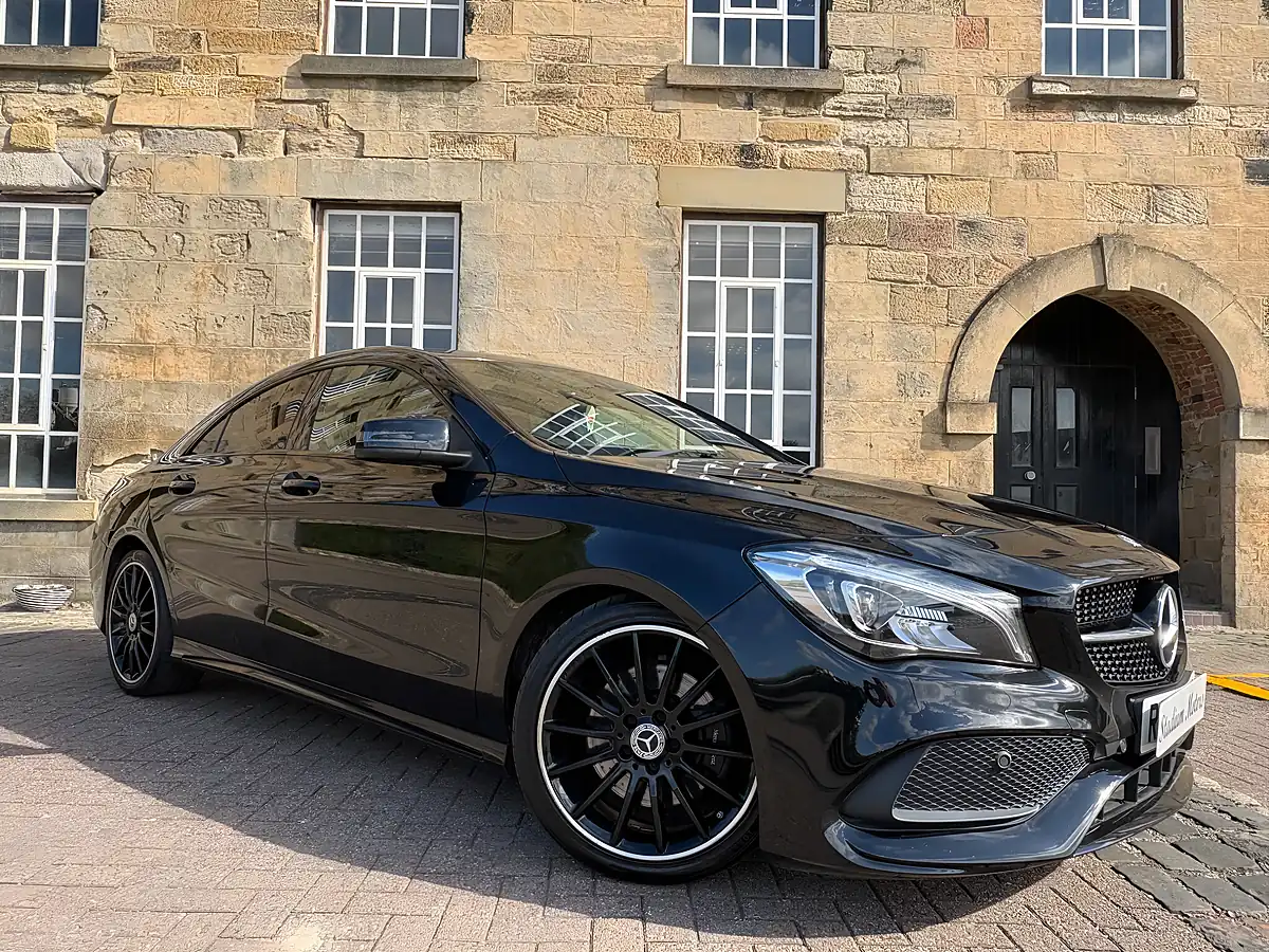 Used 2018 Mercedes-Benz Cla AMG Line Night Edition Black - Interior and Exterior details 9