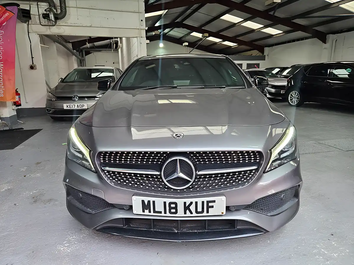 Used 2018 Mercedes-Benz Cla AMG Line Night Edition Grey - Interior and Exterior details 2