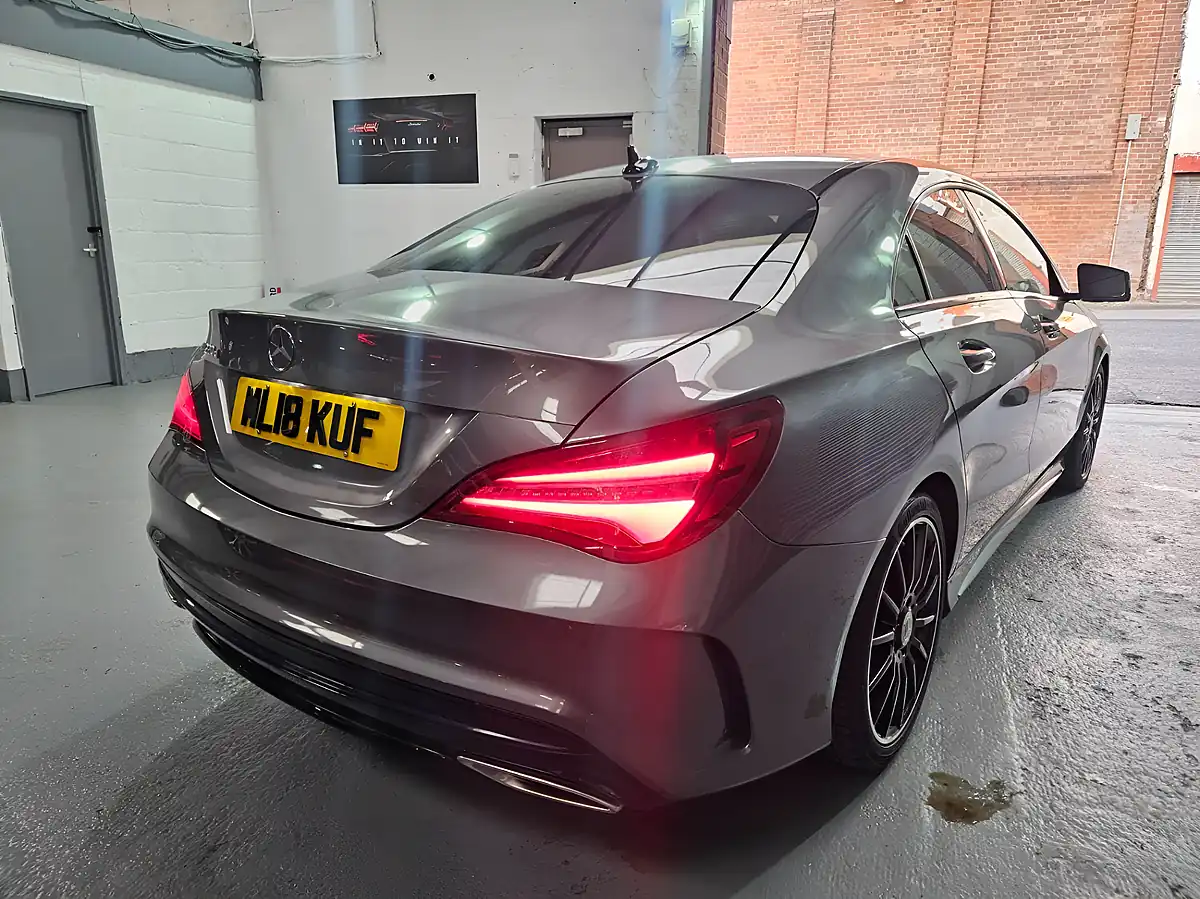 Used 2018 Mercedes-Benz Cla AMG Line Night Edition Grey - Interior and Exterior details 4