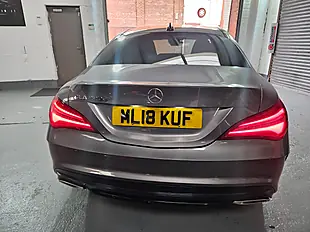 Used 2018 Mercedes-Benz Cla AMG Line Night Edition Grey - Interior and Exterior details 5