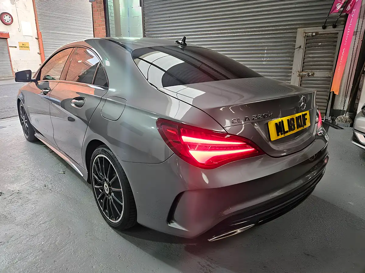Used 2018 Mercedes-Benz Cla AMG Line Night Edition Grey - Interior and Exterior details 6
