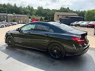 Used 2018 Mercedes-Benz Cla AMG Line Night Edition (plus) Black - Interior and Exterior details 12