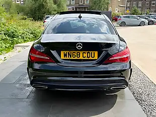 Used 2018 Mercedes-Benz Cla AMG Line Night Edition (plus) Black - Interior and Exterior details 3