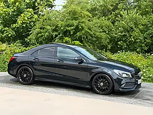Used 2018 Mercedes-Benz Cla AMG Line Night Edition (plus) Black - Interior and Exterior details 4