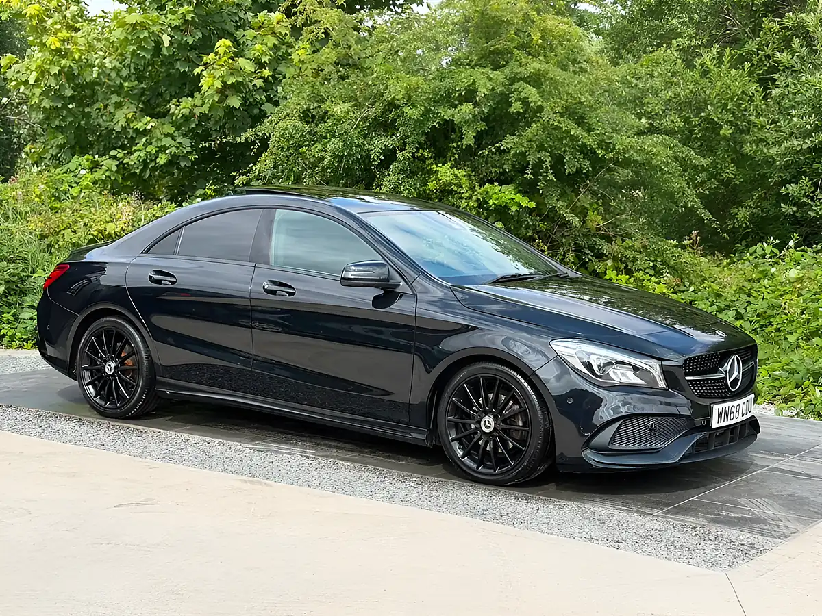 Used 2018 Mercedes-Benz Cla AMG Line Night Edition (plus) Black - Interior and Exterior details 6
