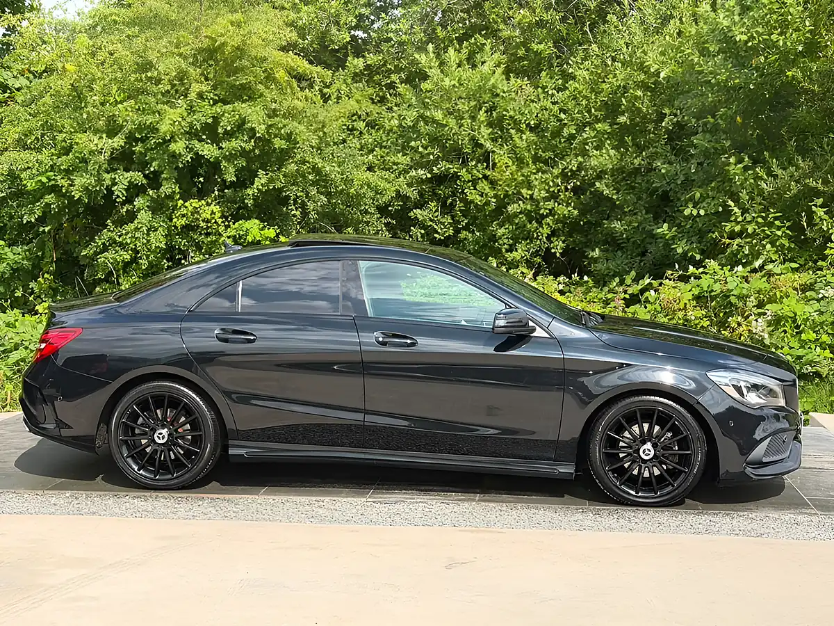 Used 2018 Mercedes-Benz Cla AMG Line Night Edition (plus) Black - Interior and Exterior details 7