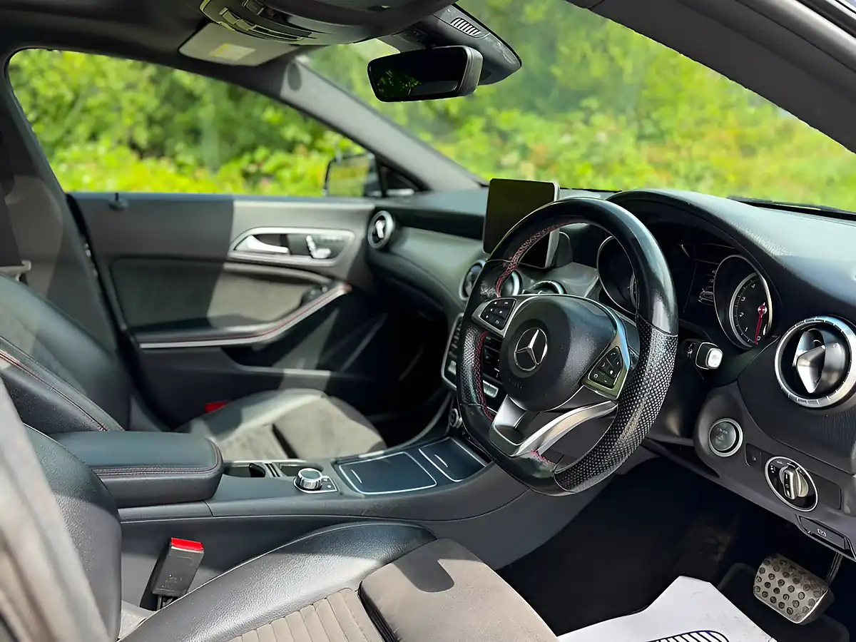 Used 2018 Mercedes-Benz Cla AMG Line Night Edition (plus) Black - Interior and Exterior details 9