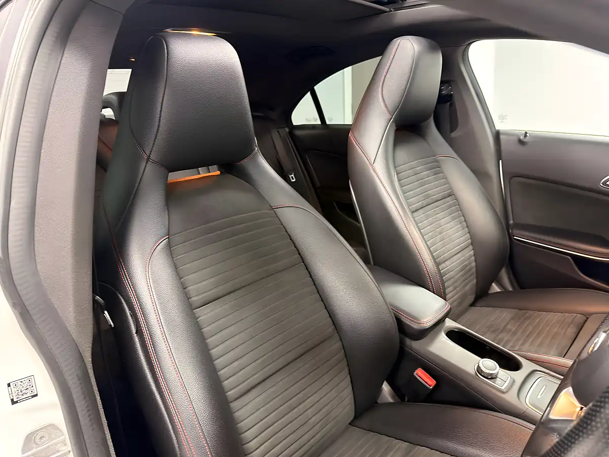 Used 2018 Mercedes-Benz Cla AMG Line Night Edition Plus Polar White - Interior and Exterior details 10