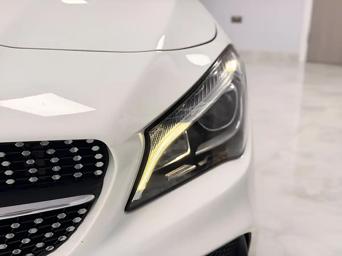 Used 2018 Mercedes-Benz Cla AMG Line Night Edition Plus Polar White - Interior and Exterior details 19