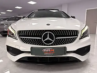 Used 2018 Mercedes-Benz Cla AMG Line Night Edition Plus Polar White - Interior and Exterior details 2