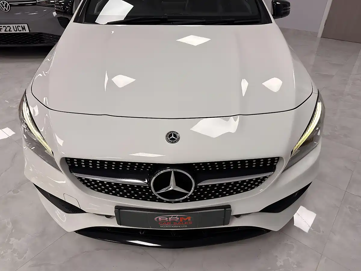 Used 2018 Mercedes-Benz Cla AMG Line Night Edition Plus Polar White - Interior and Exterior details 3