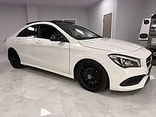 Used 2018 Mercedes-Benz Cla AMG Line Night Edition Plus Polar White - Interior and Exterior details 6
