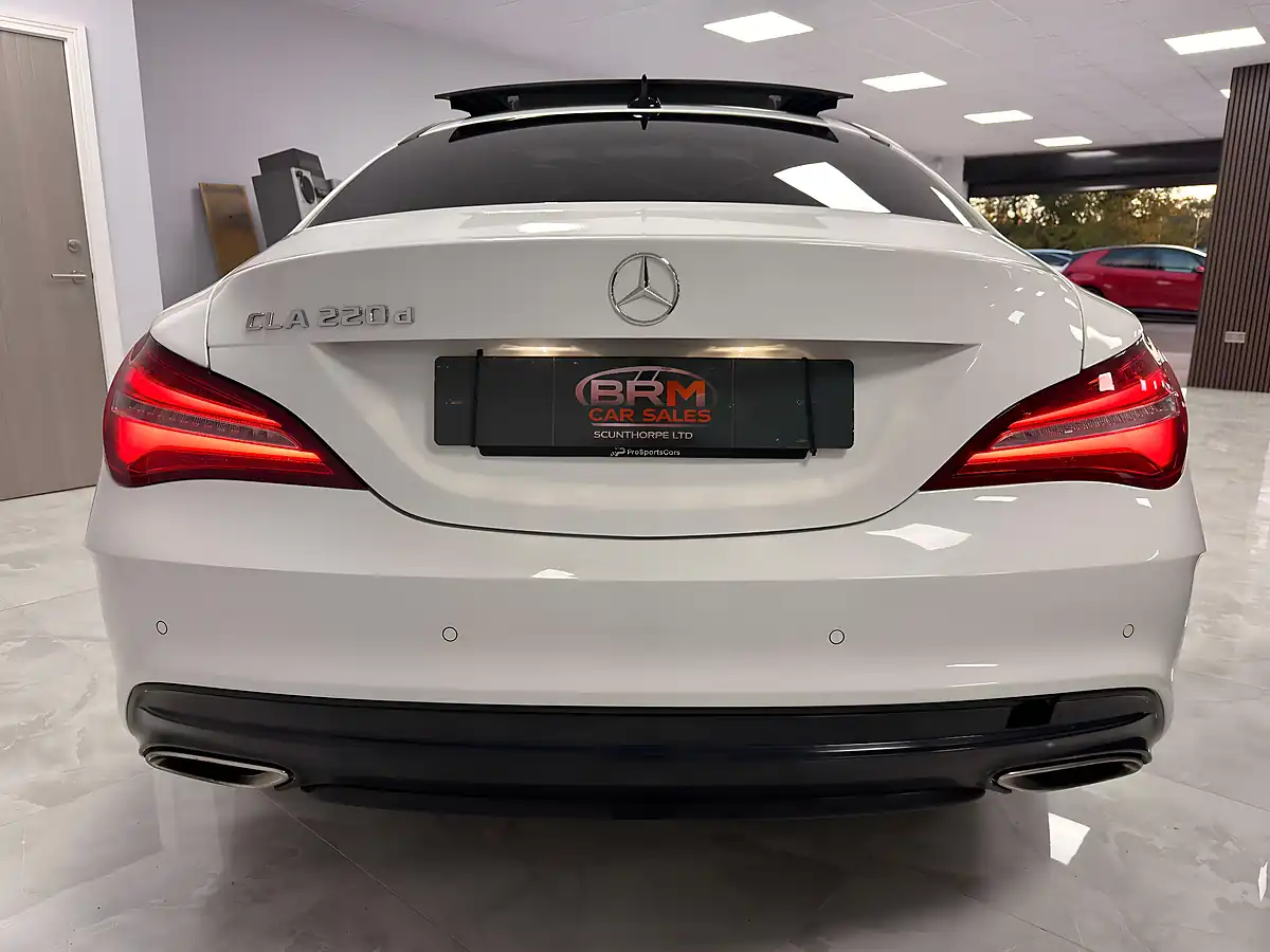 Used 2018 Mercedes-Benz Cla AMG Line Night Edition Plus Polar White - Interior and Exterior details 7
