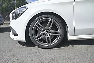 Used 2018 Mercedes-Benz Cla AMG Line Night Edition Polar White - Interior and Exterior details 11