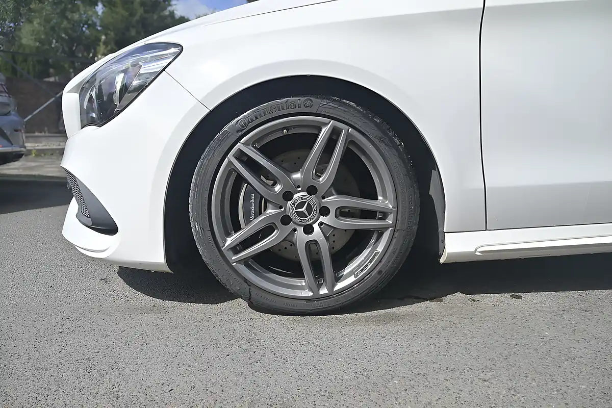 Used 2018 Mercedes-Benz Cla AMG Line Night Edition Polar White - Interior and Exterior details 11