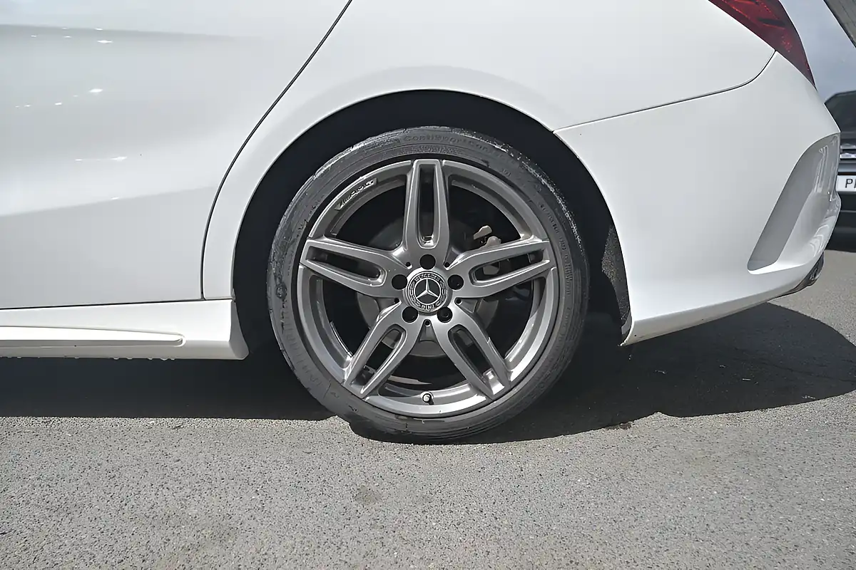 Used 2018 Mercedes-Benz Cla AMG Line Night Edition Polar White - Interior and Exterior details 12