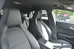 Used 2018 Mercedes-Benz Cla AMG Line Night Edition Polar White - Interior and Exterior details 14