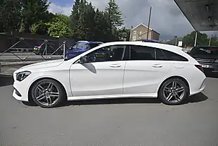 Used 2018 Mercedes-Benz Cla AMG Line Night Edition Polar White - Interior and Exterior details 4
