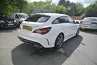 Used 2018 Mercedes-Benz Cla AMG Line Night Edition Polar White - Interior and Exterior details 7