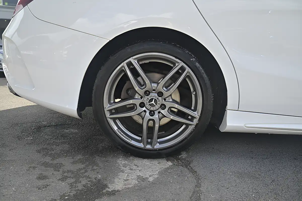 Used 2018 Mercedes-Benz Cla AMG Line Night Edition Polar White - Interior and Exterior details 9