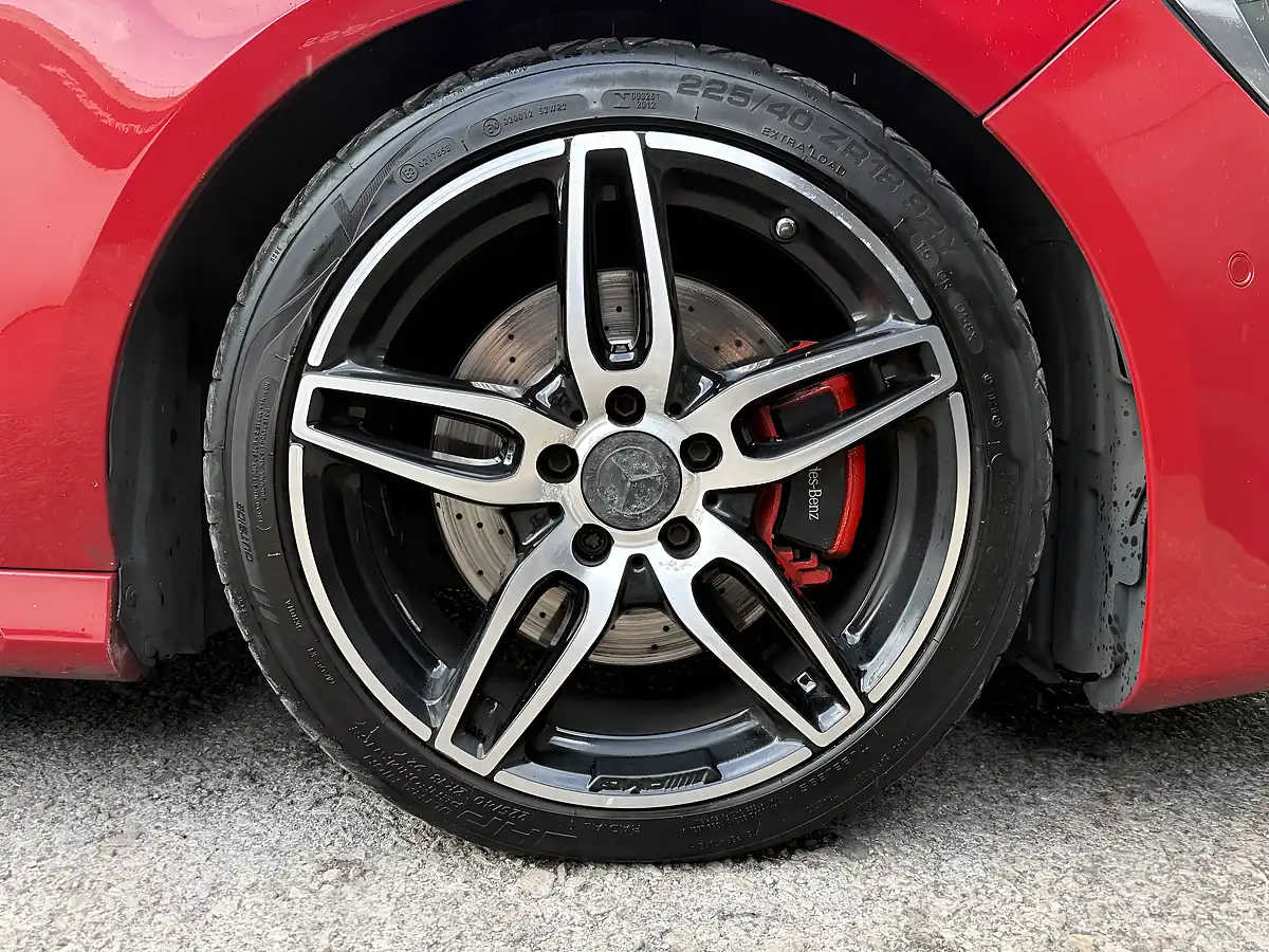 Used 2018 Mercedes-Benz Cla AMG Line Red - Interior and Exterior details 10