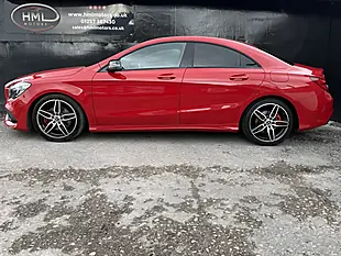 Used 2018 Mercedes-Benz Cla AMG Line Red - Interior and Exterior details 3