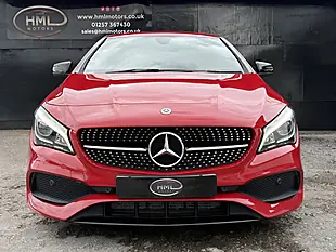 Used 2018 Mercedes-Benz Cla AMG Line Red - Interior and Exterior details 5