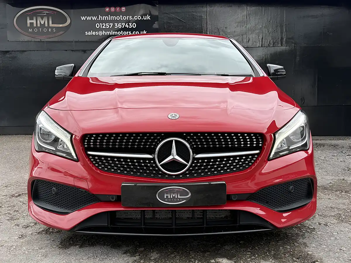 Used 2018 Mercedes-Benz Cla AMG Line Red - Interior and Exterior details 5