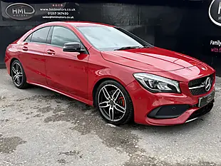 Used 2018 Mercedes-Benz Cla AMG Line Red - Interior and Exterior details 6