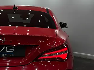 Used 2018 Mercedes-Benz Cla AMG Line Red - Interior and Exterior details 11