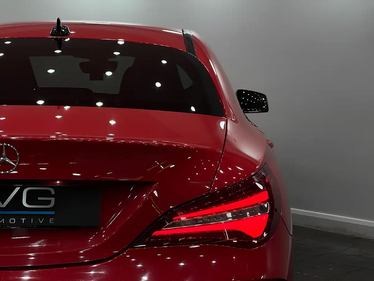 Used 2018 Mercedes-Benz Cla AMG Line Red - Interior and Exterior details 11