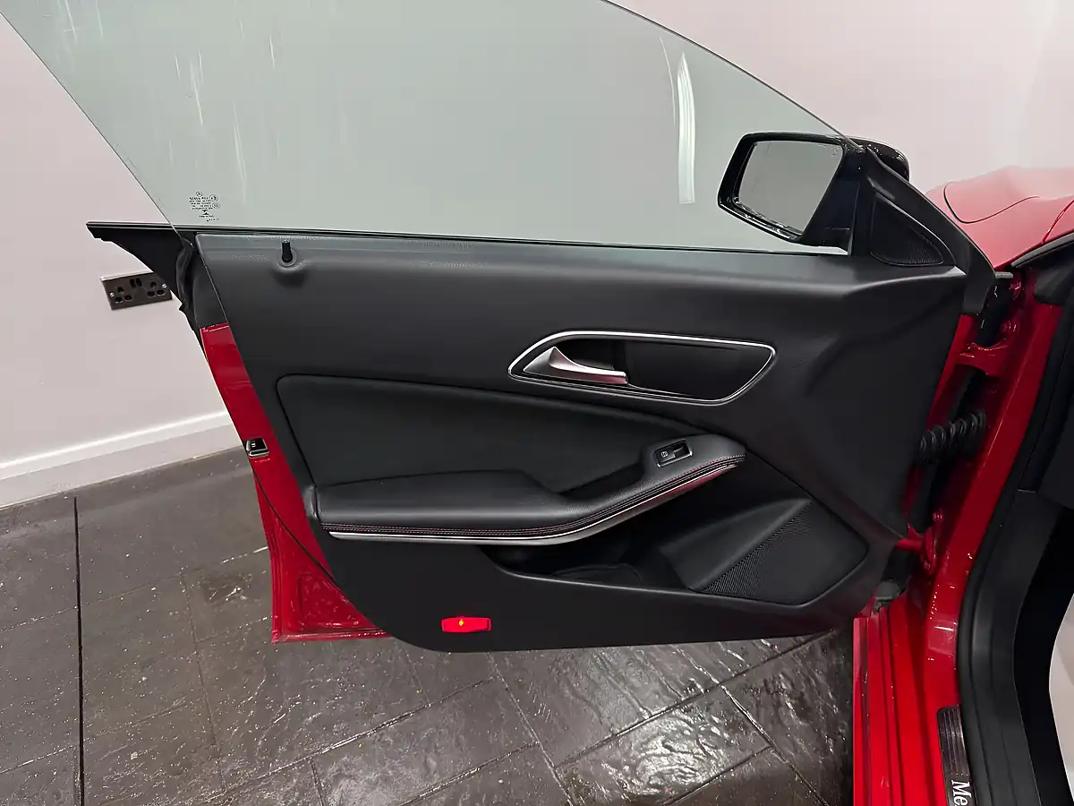 Used 2018 Mercedes-Benz Cla AMG Line Red - Interior and Exterior details 17