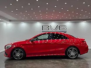 Used 2018 Mercedes-Benz Cla AMG Line Red - Interior and Exterior details 6