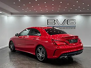 Used 2018 Mercedes-Benz Cla AMG Line Red - Interior and Exterior details 9