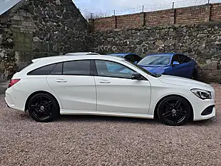 Used 2018 Mercedes-Benz Cla AMG Line Shooting Brake Arctic White - Interior and Exterior details 19