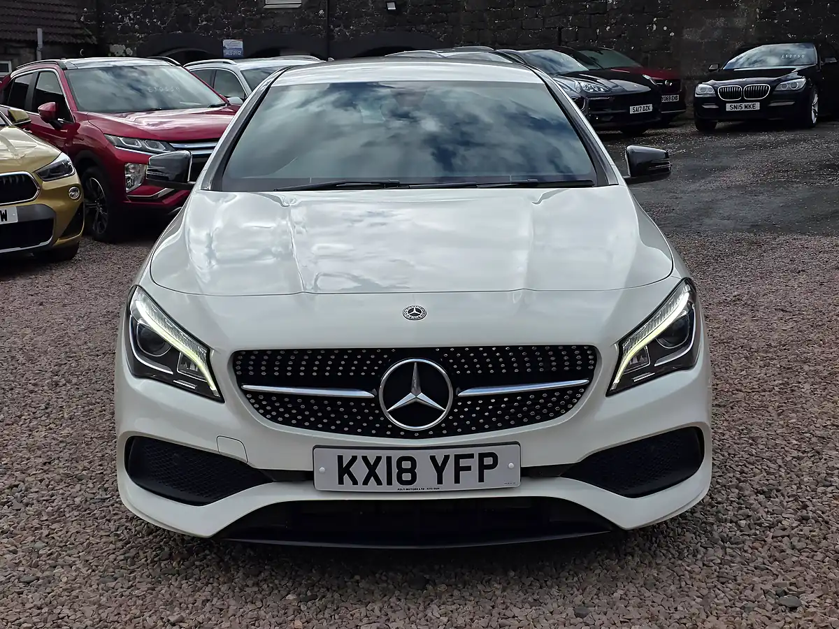 Used 2018 Mercedes-Benz Cla AMG Line Shooting Brake Arctic White - Interior and Exterior details 3