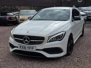 Used 2018 Mercedes-Benz Cla AMG Line Shooting Brake Arctic White - Interior and Exterior details 5