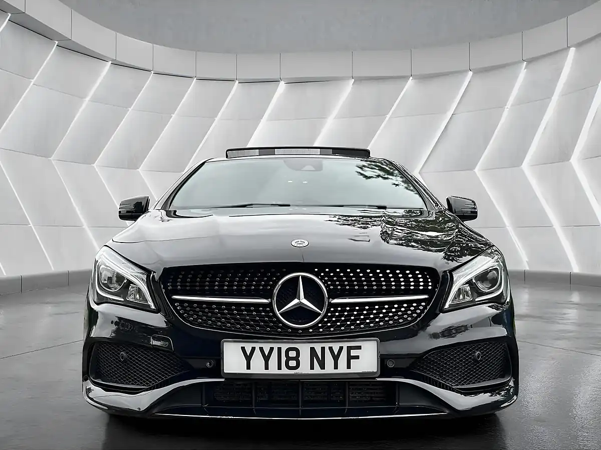 Used 2018 Mercedes-Benz Cla AMG Line Shooting Brake Black - Interior and Exterior details 10