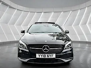 Used 2018 Mercedes-Benz Cla AMG Line Shooting Brake Black - Interior and Exterior details 2