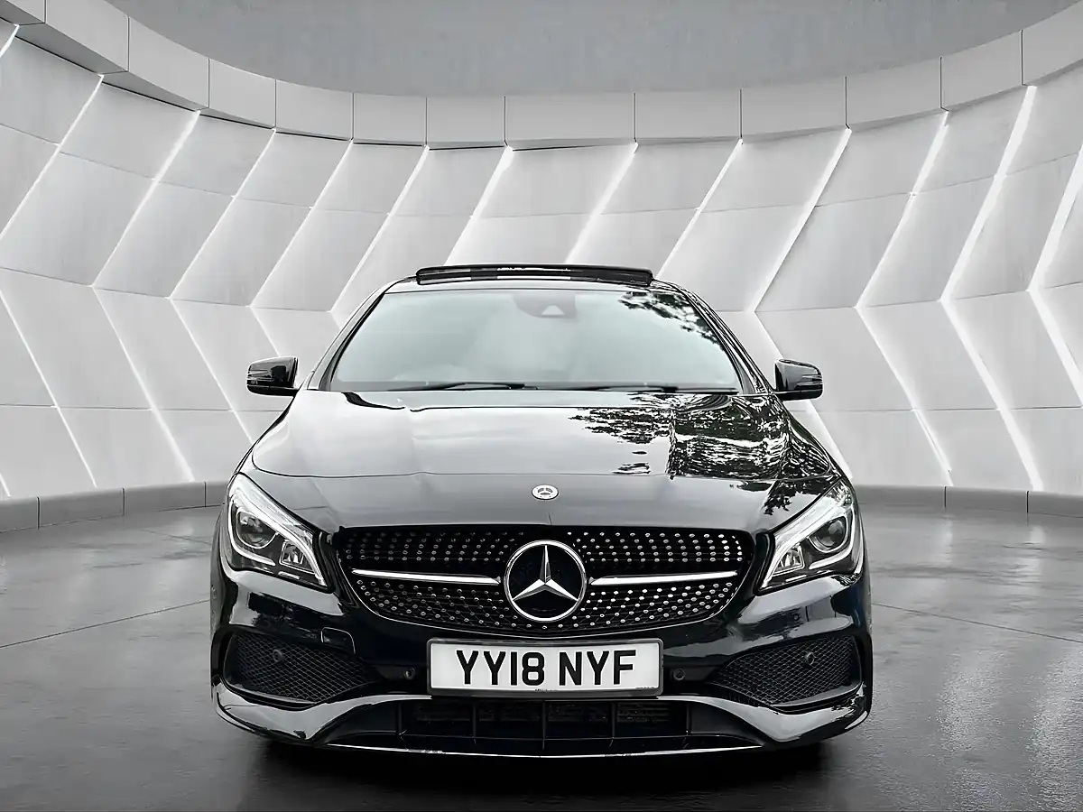Used 2018 Mercedes-Benz Cla AMG Line Shooting Brake Black - Interior and Exterior details 2