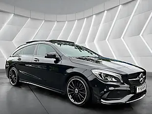 Used 2018 Mercedes-Benz Cla AMG Line Shooting Brake Black - Interior and Exterior details 3