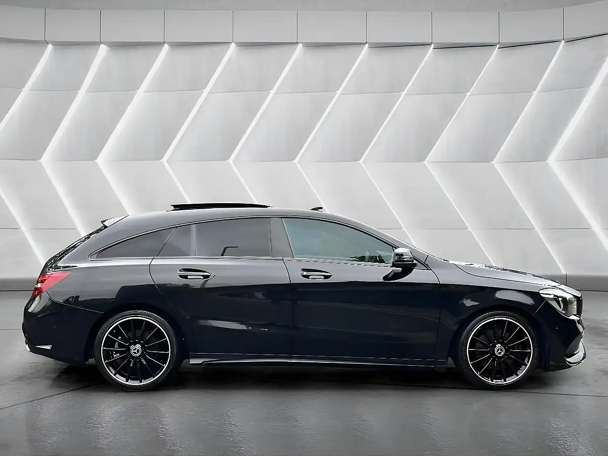 Used 2018 Mercedes-Benz Cla AMG Line Shooting Brake Black - Interior and Exterior details 4