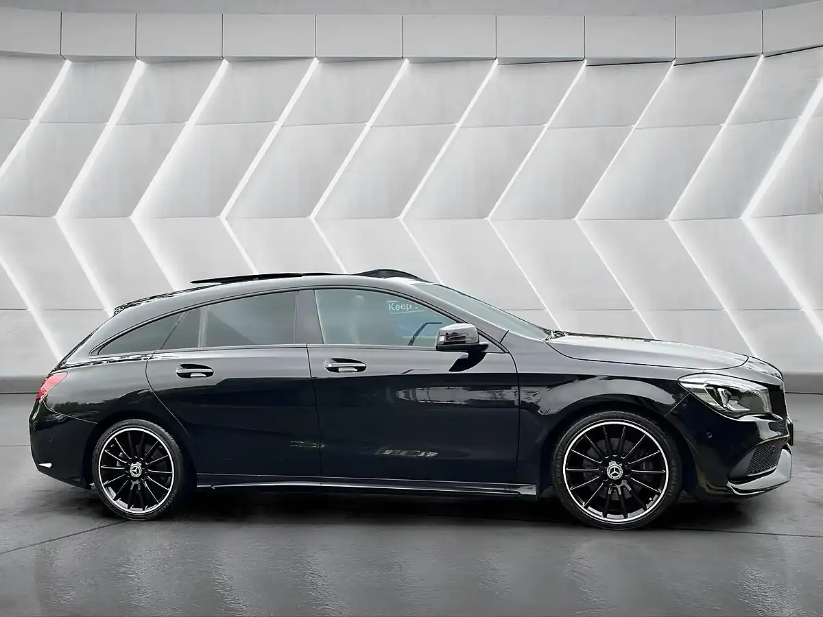 Used 2018 Mercedes-Benz Cla AMG Line Shooting Brake Black - Interior and Exterior details 5