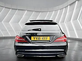 Used 2018 Mercedes-Benz Cla AMG Line Shooting Brake Black - Interior and Exterior details 8